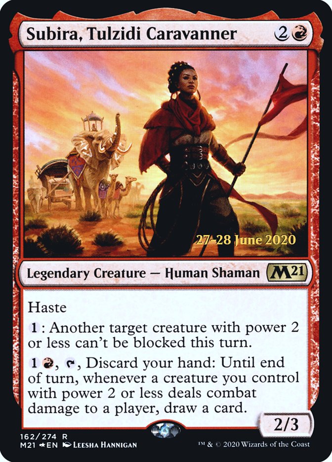 Subira, Tulzidi Caravanner [Core Set 2021 Prerelease Promos] | Card Merchant Takapuna