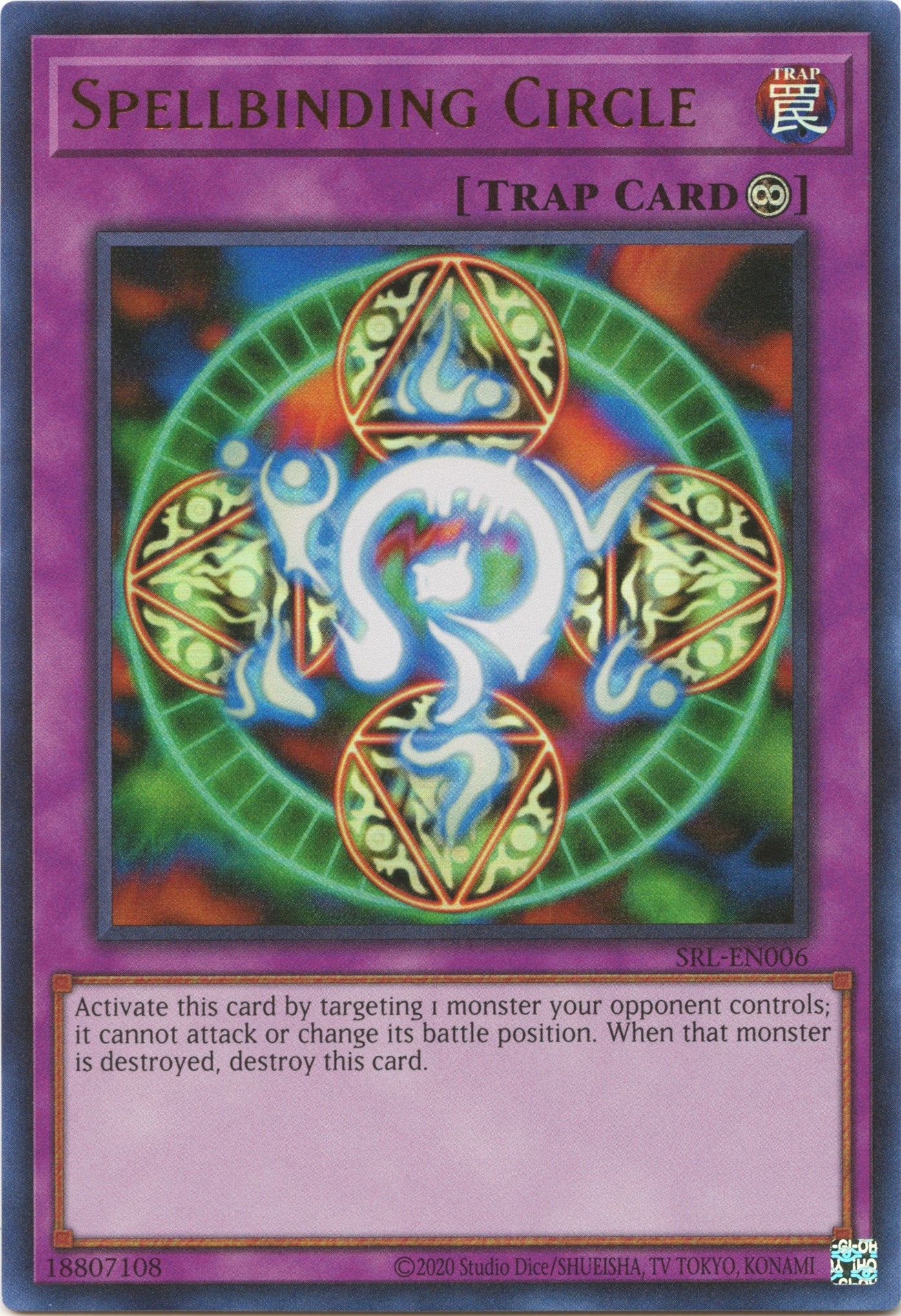 Spellbinding Circle (25th Anniversary) [SRL-EN006] Ultra Rare | Card Merchant Takapuna