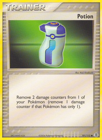 Potion (101/112) [EX: FireRed & LeafGreen] | Card Merchant Takapuna