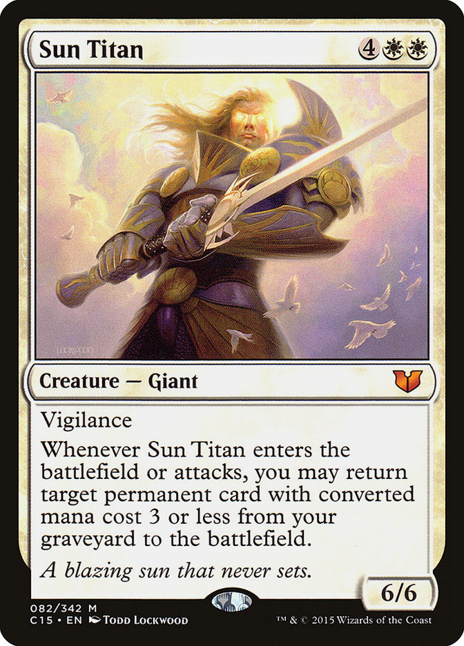 Sun Titan [Commander 2015] | Card Merchant Takapuna