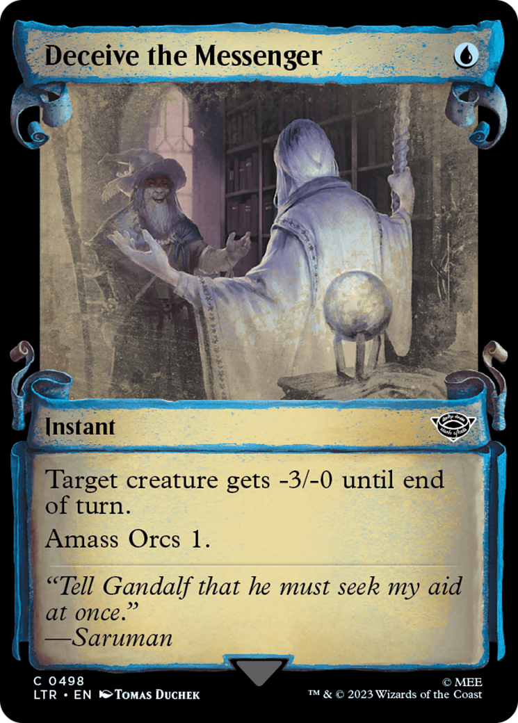 Deceive the Messenger [The Lord of the Rings: Tales of Middle-Earth Showcase Scrolls] | Card Merchant Takapuna