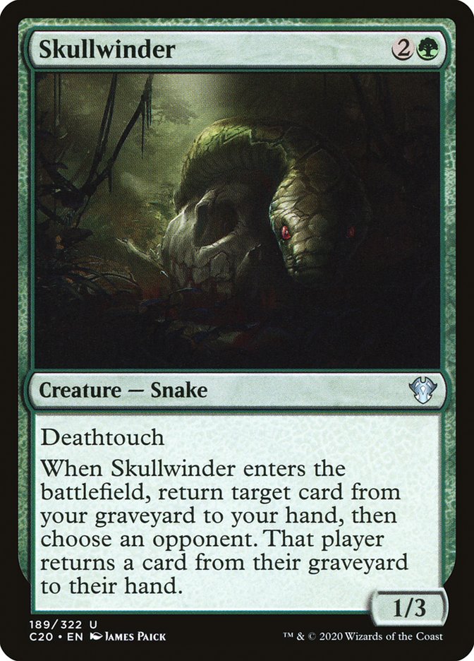 Skullwinder [Commander 2020] | Card Merchant Takapuna
