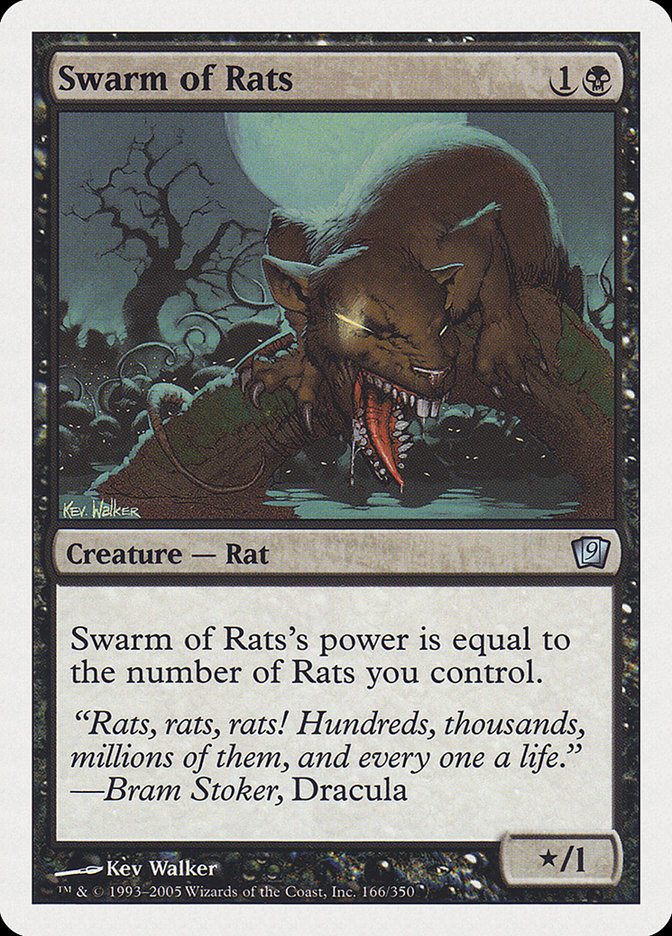 Swarm of Rats [Ninth Edition] | Card Merchant Takapuna