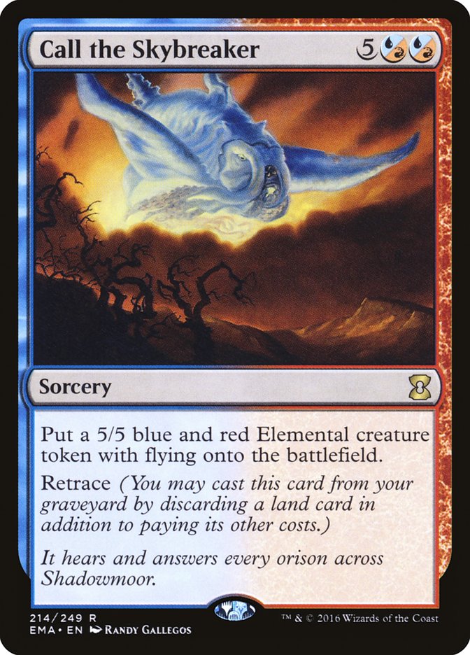 Call the Skybreaker [Eternal Masters] | Card Merchant Takapuna