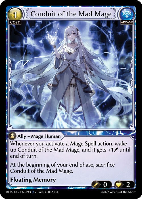 Conduit of the Mad Mage (243) [Dawn of Ashes: 1st Edition] | Card Merchant Takapuna