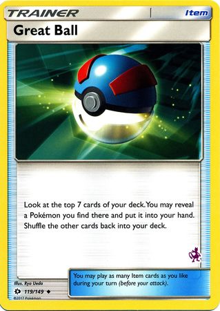 Great Ball (119/149) (Mewtwo Deck) [Battle Academy 2020] | Card Merchant Takapuna