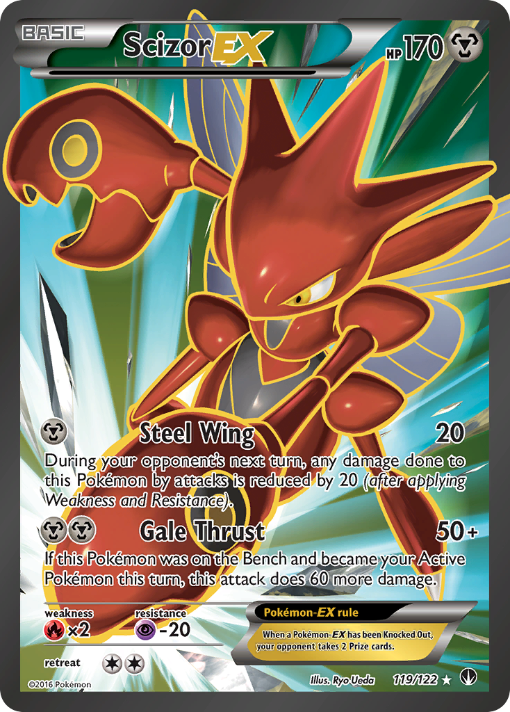 Scizor EX (119/122) [XY: BREAKpoint] | Card Merchant Takapuna