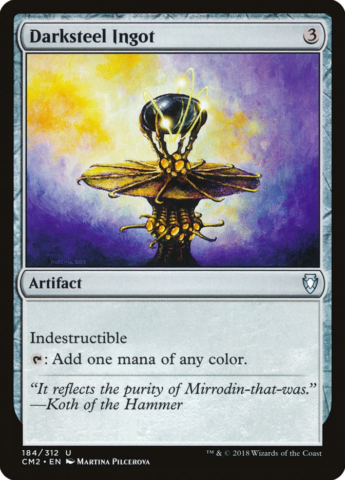 Darksteel Ingot [Commander Anthology Volume II] | Card Merchant Takapuna