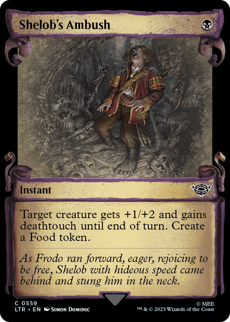 Shelob's Ambush [The Lord of the Rings: Tales of Middle-Earth Showcase Scrolls] | Card Merchant Takapuna