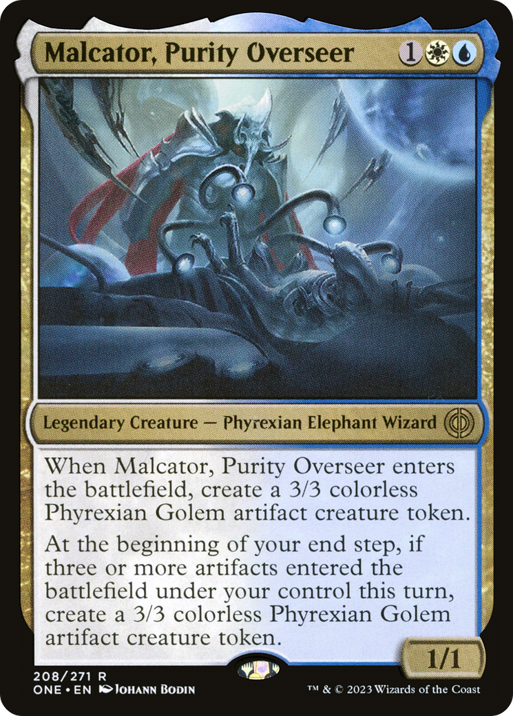Malcator, Purity Overseer [Phyrexia: All Will Be One] | Card Merchant Takapuna