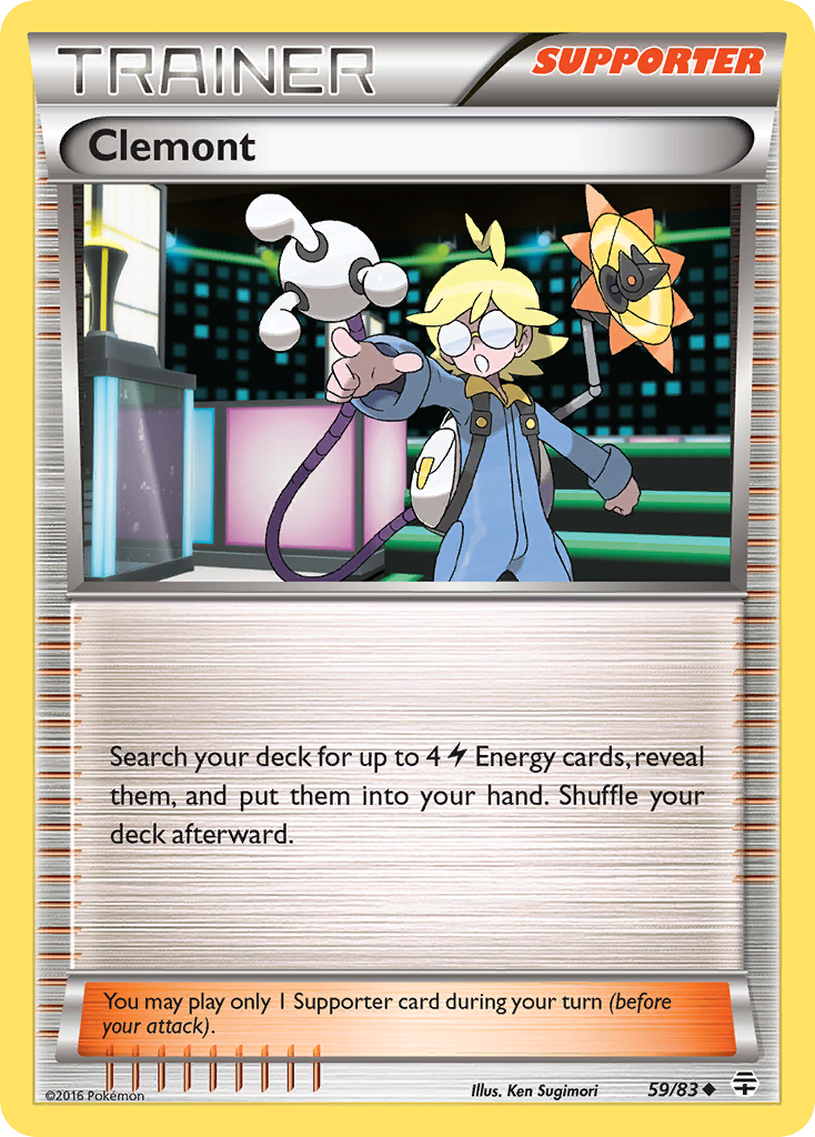Clemont (59/83) [XY: Generations] | Card Merchant Takapuna