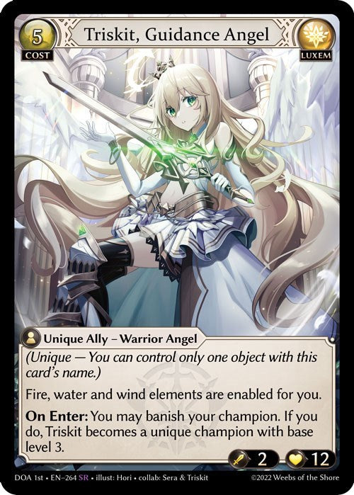 Triskit, Guidance Angel (264) [Dawn of Ashes: 1st Edition] | Card Merchant Takapuna