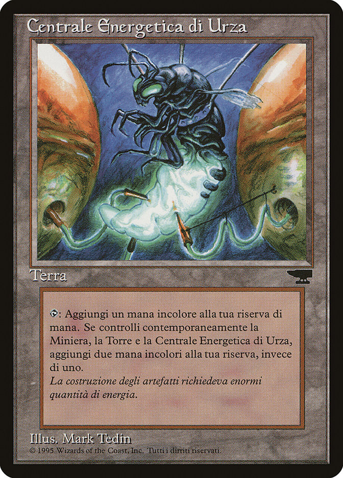 Urza's Power Plant (Bug) (Italian) - "Centrale Energetica di Urza" [Rinascimento] | Card Merchant Takapuna