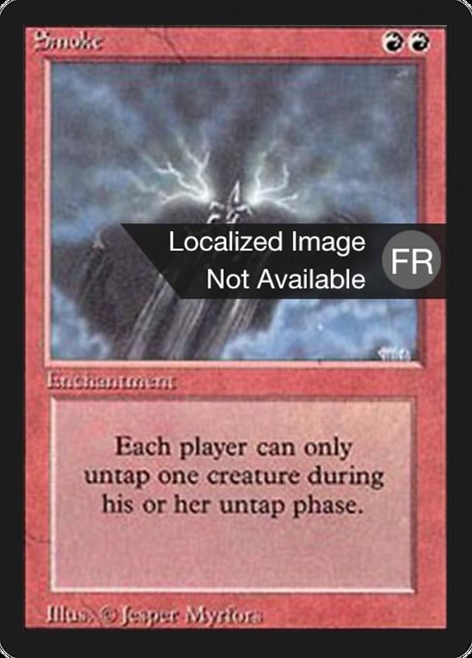 Smoke [Foreign Black Border] | Card Merchant Takapuna
