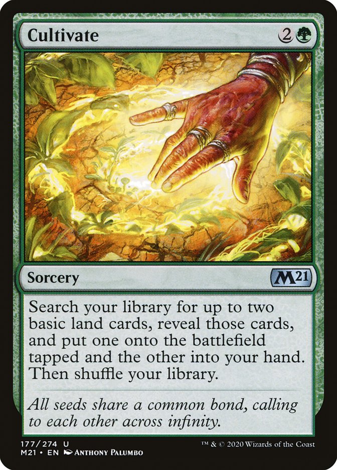 Cultivate [Core Set 2021] | Card Merchant Takapuna