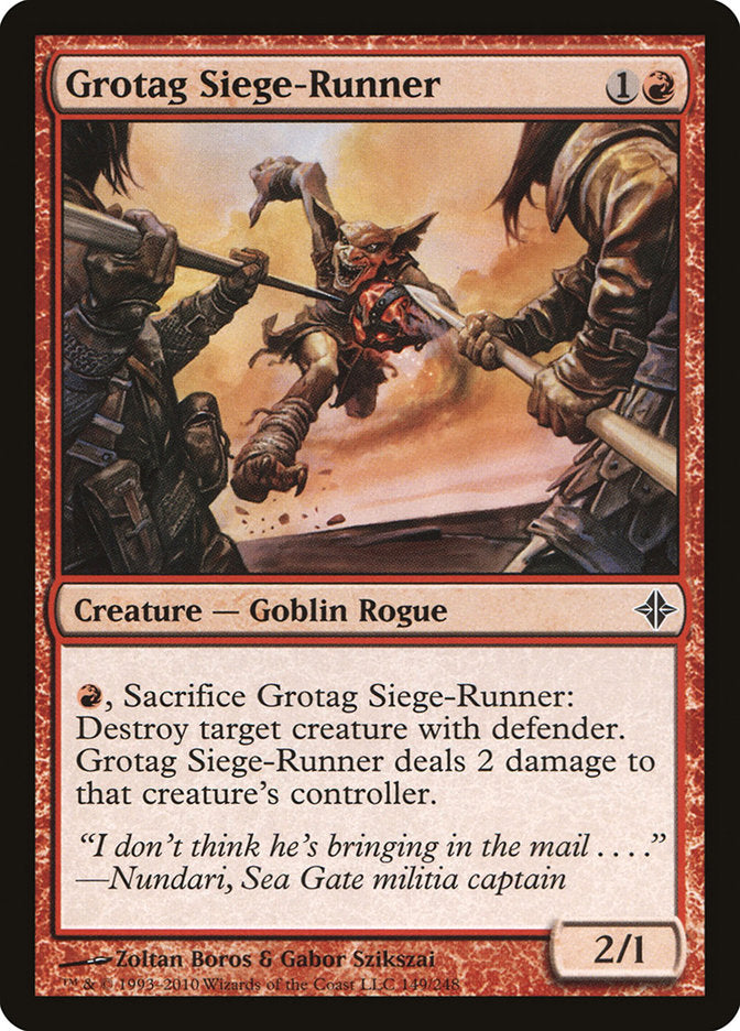 Grotag Siege-Runner [Rise of the Eldrazi] | Card Merchant Takapuna