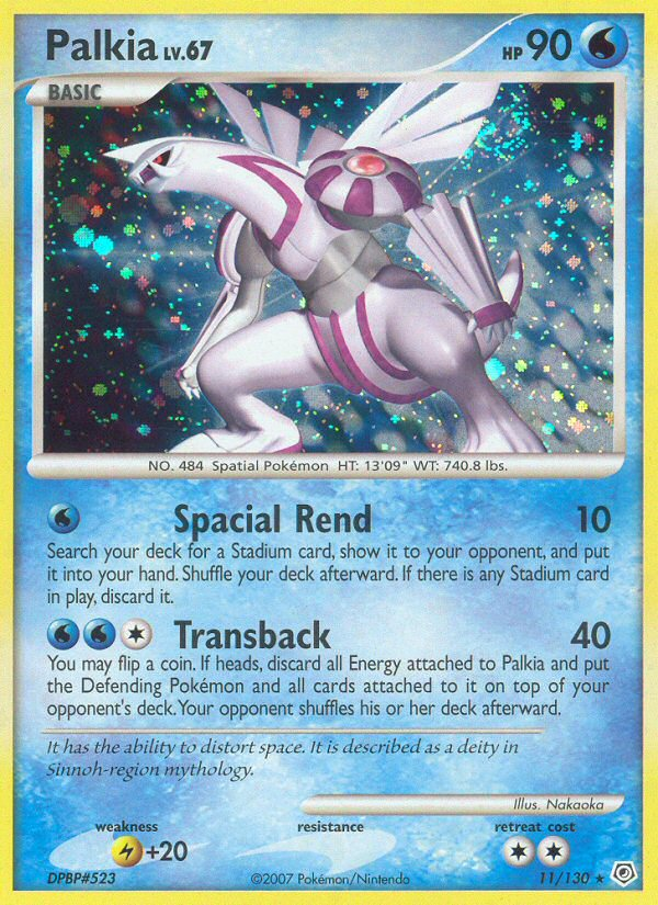 Palkia (11/130) [Diamond & Pearl: Base Set] | Card Merchant Takapuna
