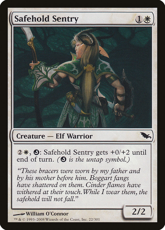 Safehold Sentry [Shadowmoor] | Card Merchant Takapuna