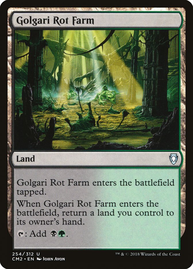 Golgari Rot Farm [Commander Anthology Volume II] | Card Merchant Takapuna