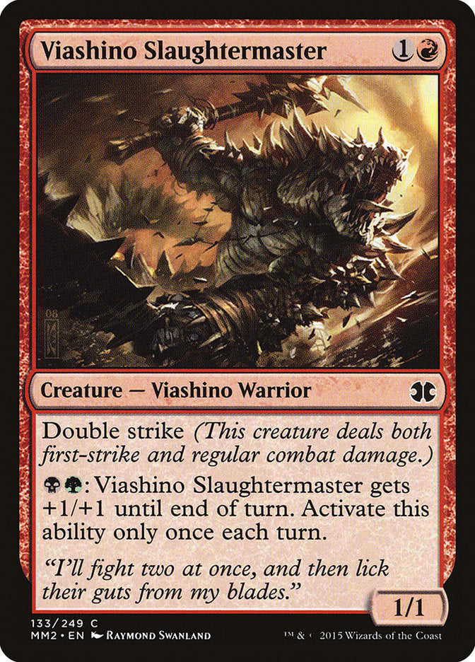 Viashino Slaughtermaster [Modern Masters 2015] | Card Merchant Takapuna