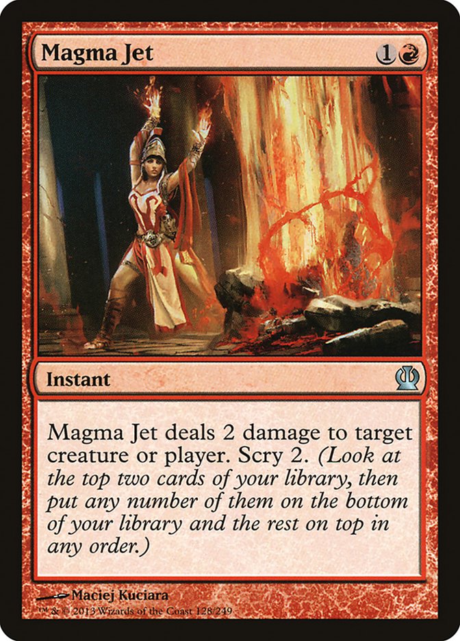 Magma Jet [Theros] | Card Merchant Takapuna
