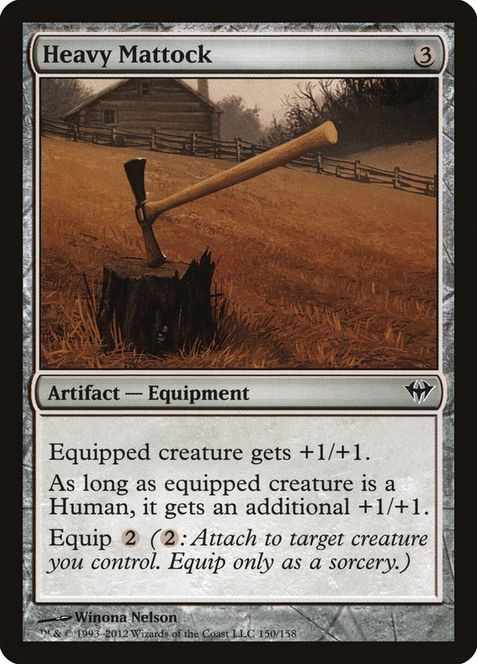 Heavy Mattock [Dark Ascension] | Card Merchant Takapuna