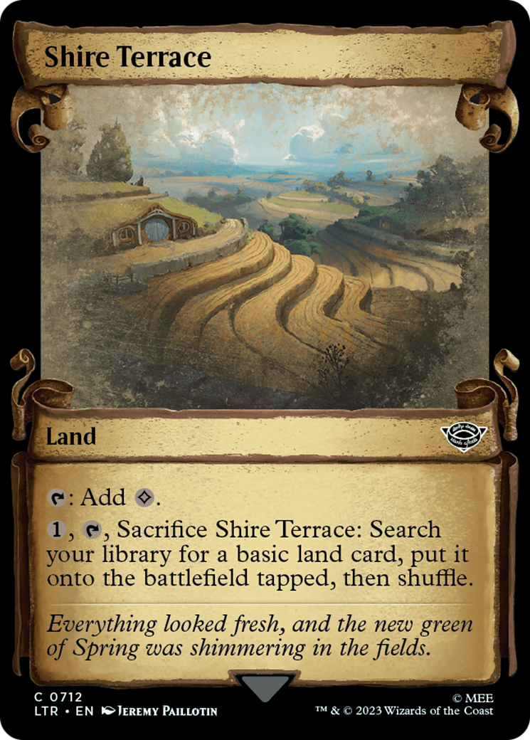 Shire Terrace [The Lord of the Rings: Tales of Middle-Earth Showcase Scrolls] | Card Merchant Takapuna