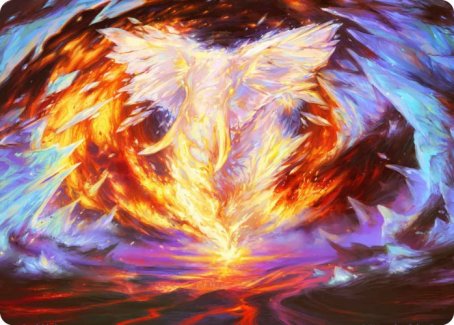 Magma Opus Art Card [Strixhaven: School of Mages Art Series] | Card Merchant Takapuna