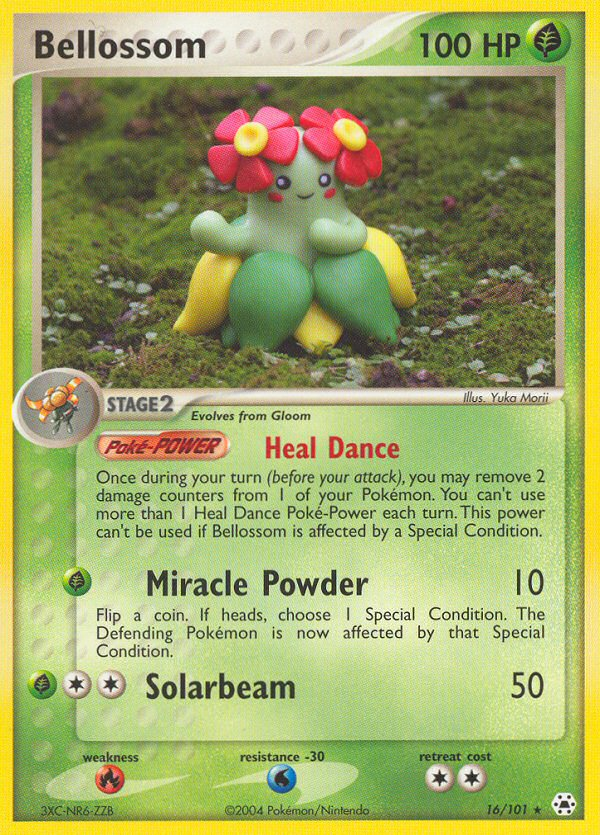 Bellossom (16/101) [EX: Hidden Legends] | Card Merchant Takapuna