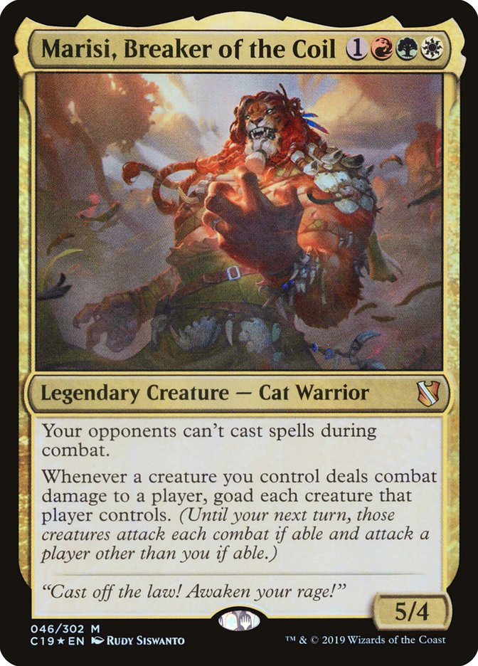 Marisi, Breaker of the Coil [Commander 2019] | Card Merchant Takapuna