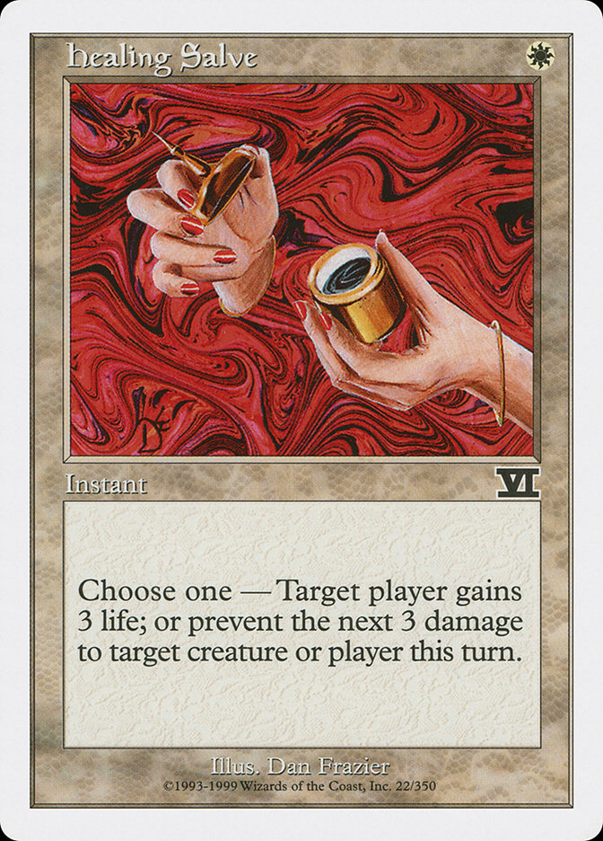 Healing Salve [Classic Sixth Edition] | Card Merchant Takapuna