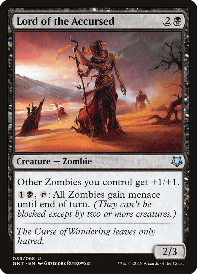 Lord of the Accursed [Game Night 2018] | Card Merchant Takapuna