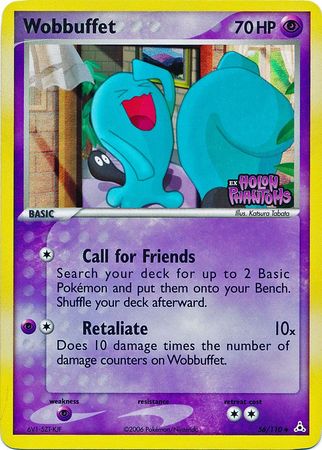 Wobbuffet (56/110) (Stamped) [EX: Holon Phantoms] | Card Merchant Takapuna
