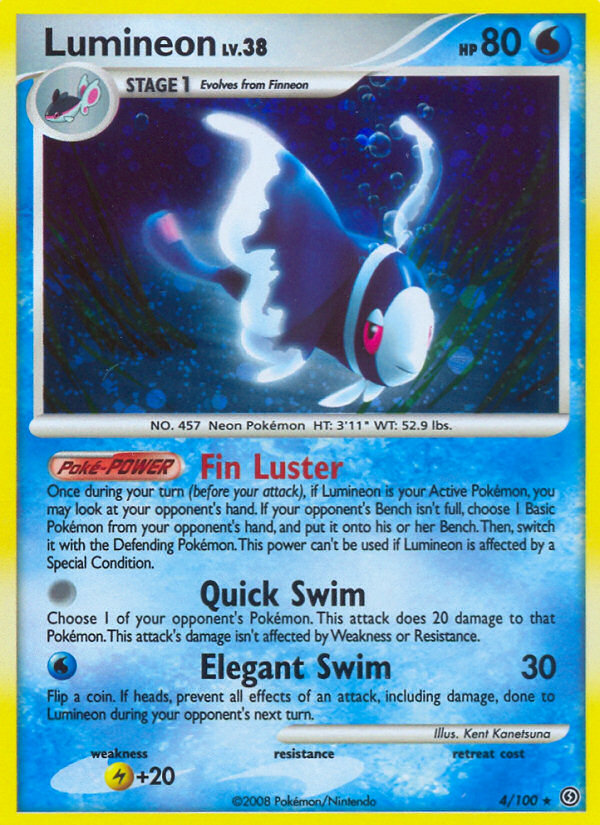 Lumineon (4/100) [Diamond & Pearl: Stormfront] | Card Merchant Takapuna