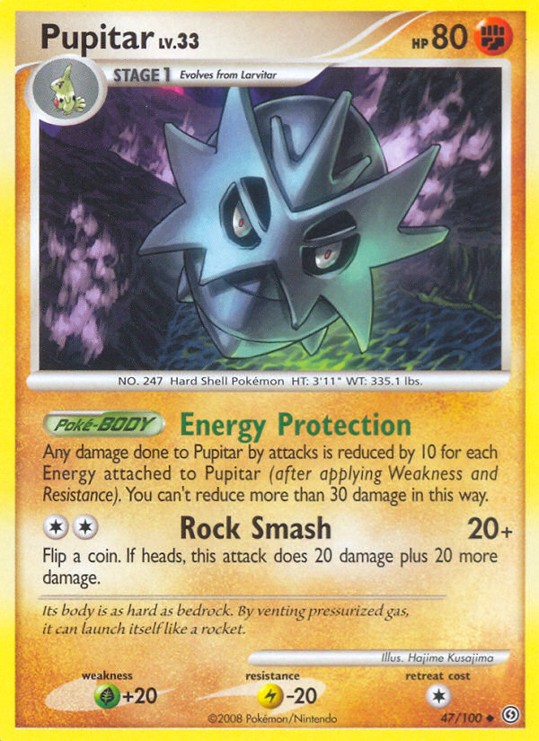 Pupitar (47/100) [Diamond & Pearl: Stormfront] | Card Merchant Takapuna