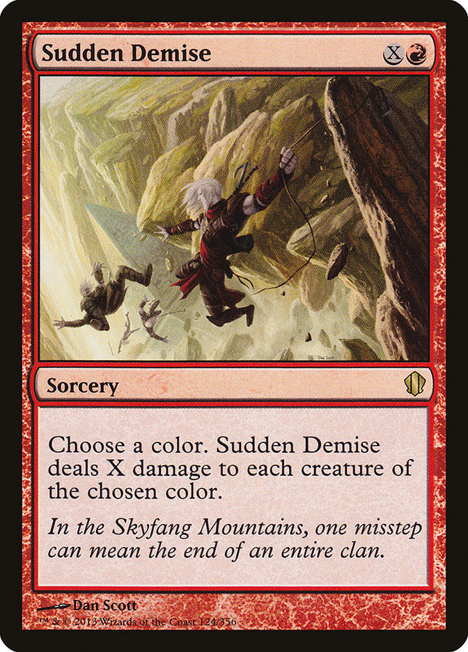 Sudden Demise [Commander 2013] | Card Merchant Takapuna