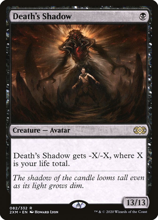 Death's Shadow [Double Masters] | Card Merchant Takapuna