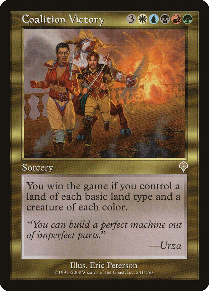Coalition Victory [Invasion] | Card Merchant Takapuna