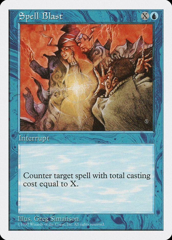 Spell Blast [Fifth Edition] | Card Merchant Takapuna