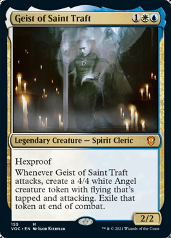 Geist of Saint Traft [Innistrad: Crimson Vow Commander] | Card Merchant Takapuna