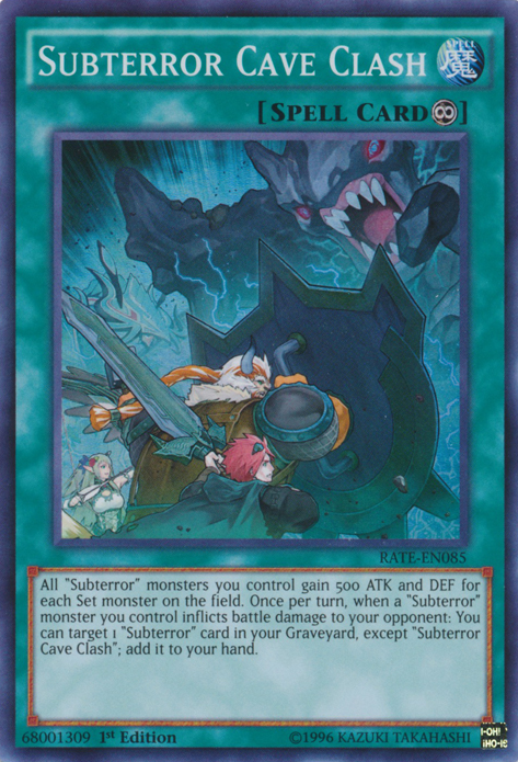 Subterror Cave Clash [RATE-EN085] Super Rare | Card Merchant Takapuna
