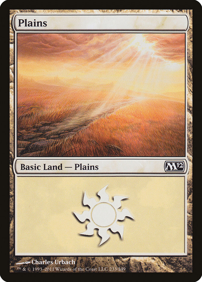 Plains (233) [Magic 2012] | Card Merchant Takapuna