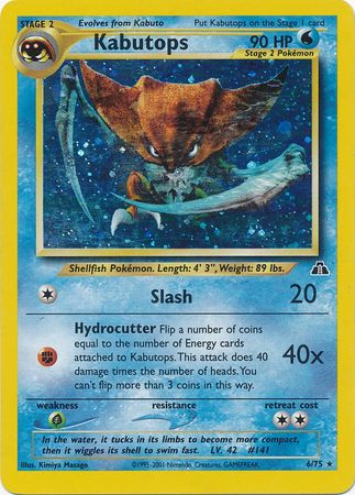 Kabutops (6/75) [Neo Discovery Unlimited] | Card Merchant Takapuna