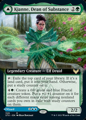 Kianne, Dean of Substance // Imbraham, Dean of Theory (Extended Art) [Strixhaven: School of Mages] | Card Merchant Takapuna