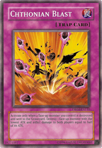 Chthonian Blast [DR04-EN110] Common | Card Merchant Takapuna