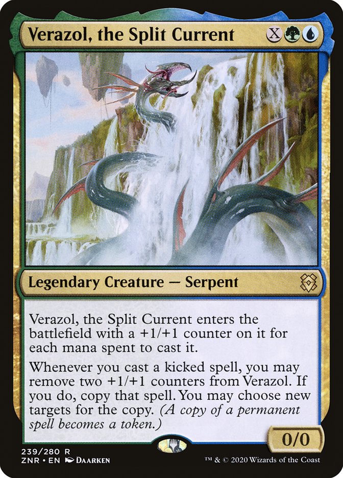 Verazol, the Split Current [Zendikar Rising] | Card Merchant Takapuna