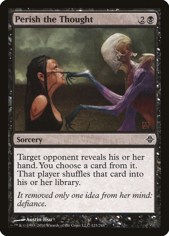Perish the Thought [Rise of the Eldrazi] | Card Merchant Takapuna