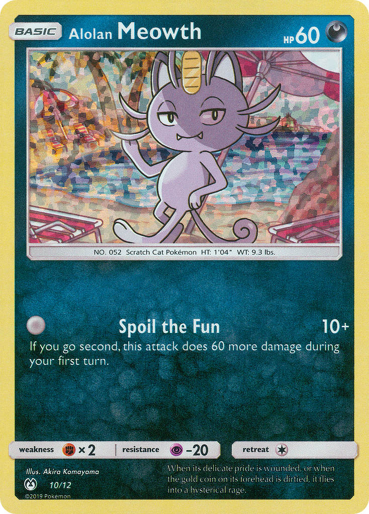 Alolan Meowth (10/12) [McDonald's Promos: 2019 Collection] | Card Merchant Takapuna