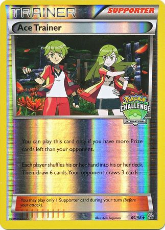 Ace Trainer (69/98) (International Challenge Promo) [XY: Ancient Origins] | Card Merchant Takapuna