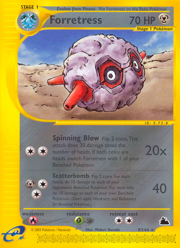 Forretress (9/144) [Skyridge] | Card Merchant Takapuna